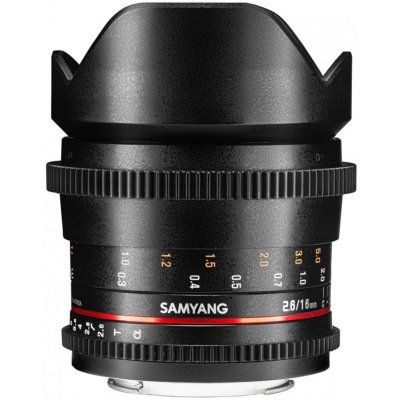 Samyang MF 16mm T/2,6 VDSLR ED AS UMC Sony A