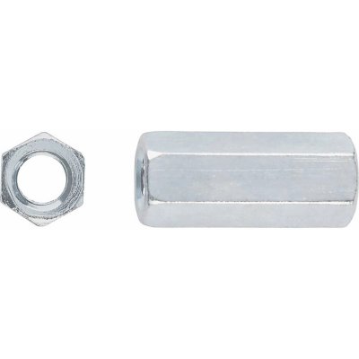 LUX-TOOLS Spojovací matice pozinkovaná M10 x 30 mm, pr. 17 mm - na váhu – Zboží Mobilmania