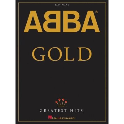 ABBA Gold Greatest Hits noty na snadný sólo klavír – Zboží Mobilmania