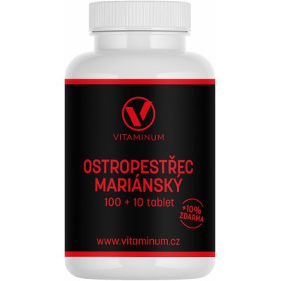 Vitaminum Ostropestřec mariánský 100 mg 110 kapslí – Hledejceny.cz
