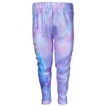 Sun City Dívčí legíny Frozen Elsa holografické Fialová – Zboží Dáma