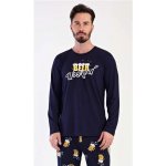 Weekend pánské pyžamo dlouhé tm.modré – Zbozi.Blesk.cz