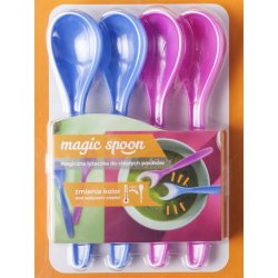 DURAplast Lžíčka plastová Magic hot 15 cm 4 ks