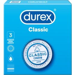 Durex Classic Natural Plus 12ks