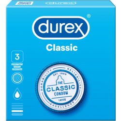 Durex Classic Natural Plus 12 ks