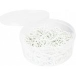 Horze Tenké gumičky 500pcs. Černá – Zboží Dáma