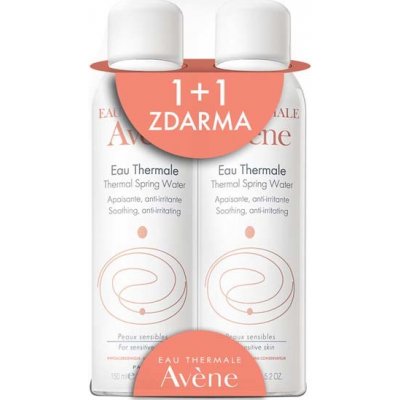 Avene Eau Thermale termální voda ve spreji 2 x 150 ml dárková sada – Zboží Mobilmania