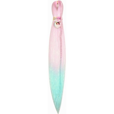 Cocktail EZ 100% třpytivý Kanekalon Lpink/Lmint – Zboží Dáma