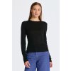 Dámská Trička GANT SLIM LIGHTWEIGHT LS T-SHIRT černá