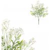 Květina Kvítí kvetoucí v pugetu,bílá barva SG7351 WT