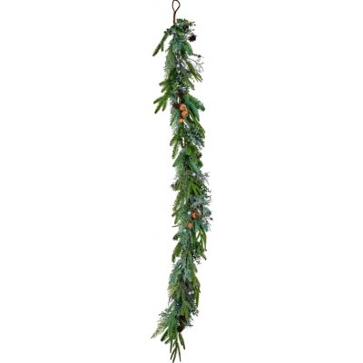House Doctor Dekorativní girlanda Deco Green 183 cm, zelená barva, plast – Hledejceny.cz