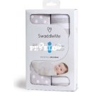 Summer Infant SwaddleMe zavinovačka 2ks šedé puntíky šedé proužky