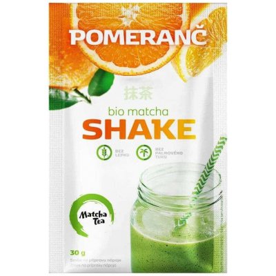 Matcha tea Shake pomeranč Bio 30 g – Hledejceny.cz