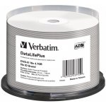 Verbatim DVD-R 4,7GB 16x, printable, spindle, 50ks (43755) – Hledejceny.cz