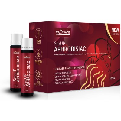 SexUP Afrodiziakum pro muže i ženy 15x25ml – Zboží Dáma