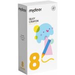 Mideer Rychle zasychající hedvábné voskovky 8 ks – Zboží Dáma