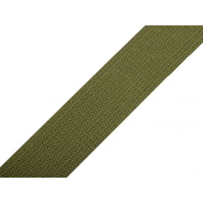 Bavlněný popruh šíře 30 mm zelená 25m – Hledejceny.cz
