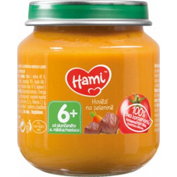 Hami Hovězí na zelenině 125 g