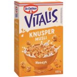 Dr. Oetker Vitalis Crunchy müsli s medem 600 g – Zboží Dáma