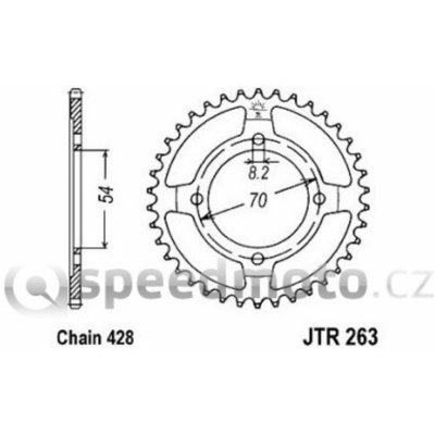 JT Sprockets JTR 263-34