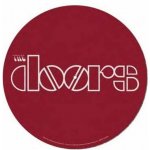 CurePink: | Podložka na talíř gramofonu The Doors: Logo (průměr 30,5 cm) [GP85860] – Zbozi.Blesk.cz