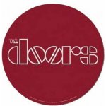 CurePink Podložka na talíř gramofonu The Doors: Logo průměr 30.5cm GP85860 – Zboží Živě