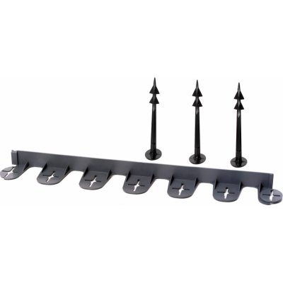 Gardenplast Neviditelný obrubník Palisgarden 3,8 x 300 cm antracit 5 ks – Sleviste.cz