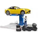 Bruder 62112 Autoservis, roadster a mechanik – Zboží Mobilmania