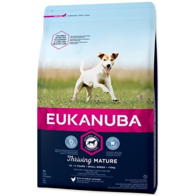 Eukanuba Mature & Senior Small & Medium Breed 3 kg – Zbozi.Blesk.cz