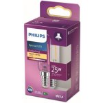 Philips 8718699783334 LED žárovka 1x2,1W E14 250lm 2700K teplá bílá, čirá, do digestoře – Sleviste.cz