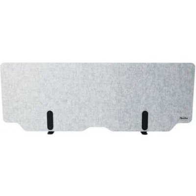 Manutan stolový paraván Expert volně stojící světle šedá 130 x 48 cm – Hledejceny.cz