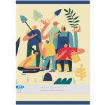 Papírny Brno Školní sešit Premium 420 A4 čistý – Zboží Dáma