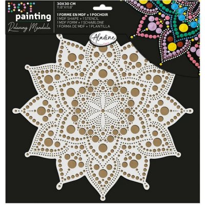Aladine Sada na tečkování 30 cm Mandala 2 – Zboží Dáma