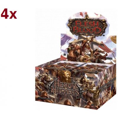 Legend Story Studios Flesh and Blood TCG Heavy Hitters Booster Box Case 4 boxy – Sleviste.cz