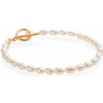 Franco Bene Perličkový náramek úzký pozlacený 972 – Hledejceny.cz