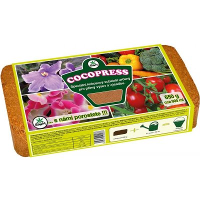 Biom Cocopress substrát pro výsev 650 g – Zboží Mobilmania