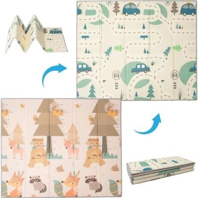 Reemy Podložka skládací pěnová Les Auta – Zboží Mobilmania