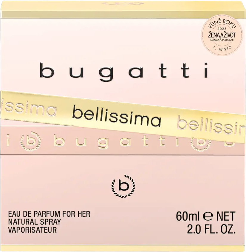 Bugatti bellissima parfémovaná voda dámská 60 ml