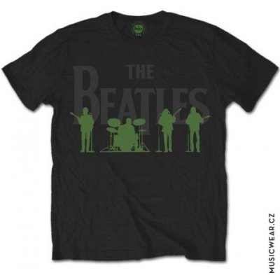 The Beatles Saville Row Line Up with Green Silhouettes – Zbozi.Blesk.cz