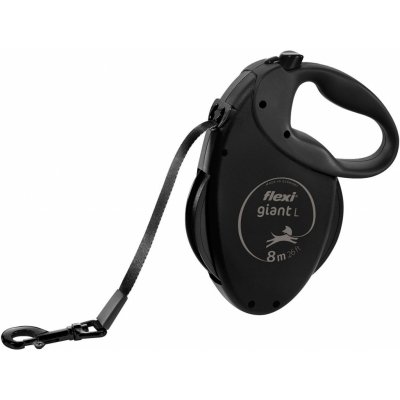 Flexi Giant Black Edition samonavíjecí vodítko – Zbozi.Blesk.cz