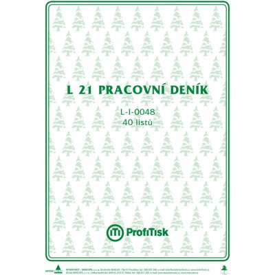 Interforst L-21 Pracovní deník – Sleviste.cz