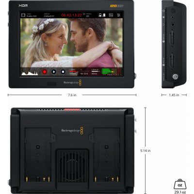 Blackmagic Design Video Assist 7” 12G HDR