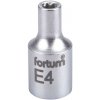 Příslušenství ke gola sadě Klíč nástrčný vnitřní TORX, 1/4', E4, L 25mm, 61CrV5, FORTUM