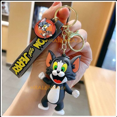 Přívěsek na klíče Tom a Jerry kocour TOM – Zboží Mobilmania