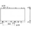 Chladič Chladič, chlazení motoru NRF 53340