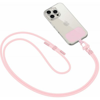 Šňůrka na krk Tech Protect C7S crossbody baby růžová/zlatá – Hledejceny.cz