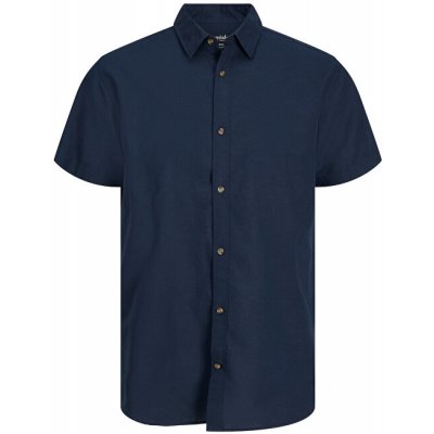 Jack&Jones pánská košile JJESUMMER Comfort Fit 12248383 navy blazer