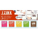 Aladine Razítkovací polštářky Aladine Izink Quick Dry podzimní barvy 5 ks – Zboží Mobilmania