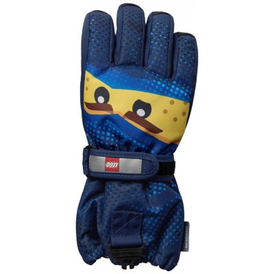 Lego Kidswear Agan chlapecké lyžařské rukavice Dark Blue – Zboží Dáma