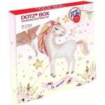 DIAMOND DOTZ DOTZIES Diamantové malování Jednorožec DBX023 28 x 28 cm – Hledejceny.cz